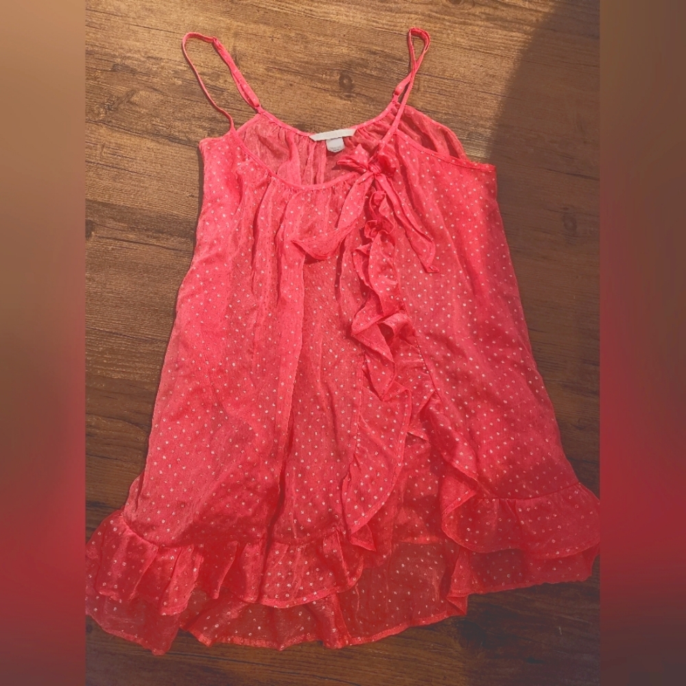 Victoria Secret hotpink babydoll lingerie